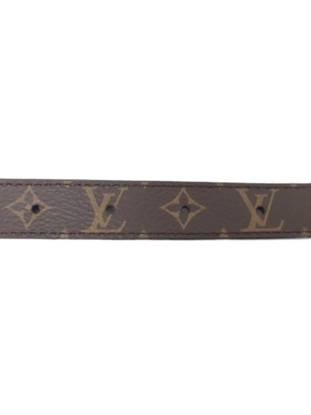 Louis Vuitton Belt LV Circle Prime 20 Reversible Monogram Logo Gold All Over